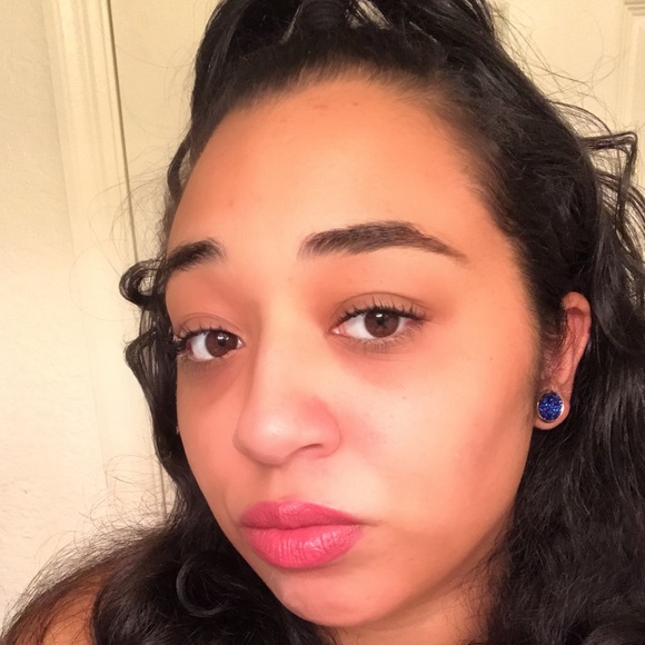 3 For $13 Purple Stainless Steel Druzy Earrings 🌸 - Picture 2 of 2